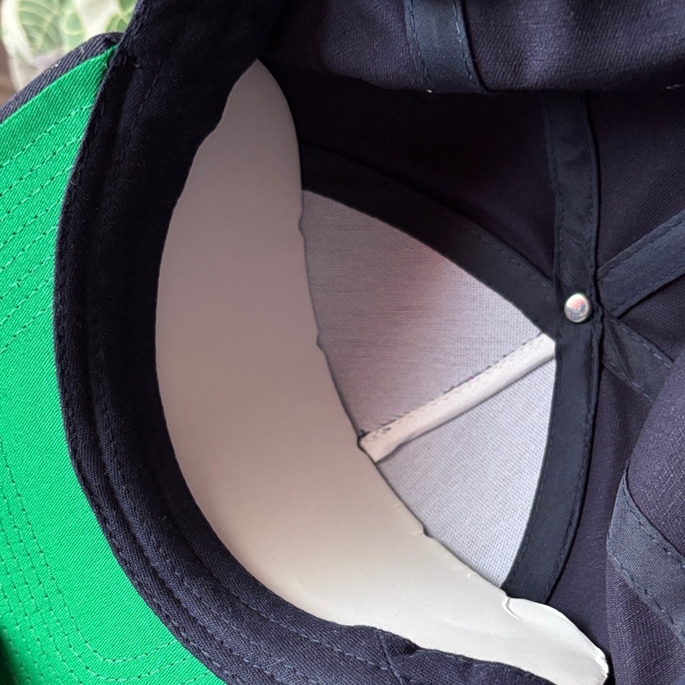 MMM Bitchin’ sauce Navy and Green Snapback - Picture 4 of 6